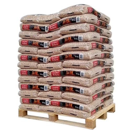 Excellent Pellets Premium Holzpellets – Palette 975kg (65 Säcke)